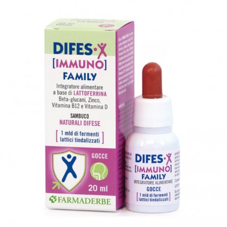 DIFES-X IMMUNO FAMILY GTT 20ML