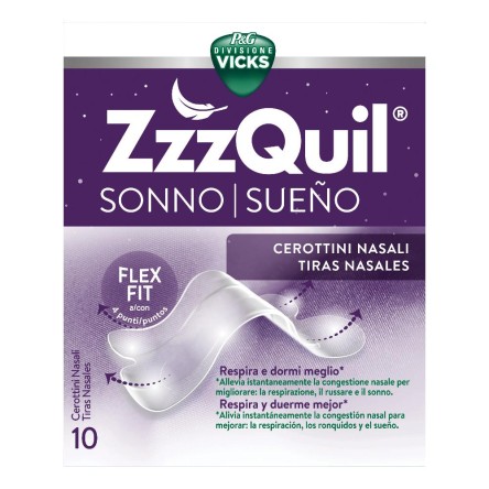ZZZQUIL NASAL STRIPS 10PZ ZZZQUIL NASAL STRIPS 10PZ