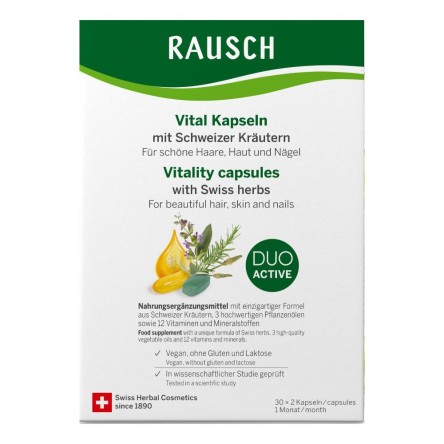RAUSCH CAPSULE VITALITA'60CPS N/