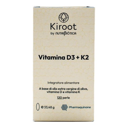 KIROOT VITAMINA D3+K2 120PRL